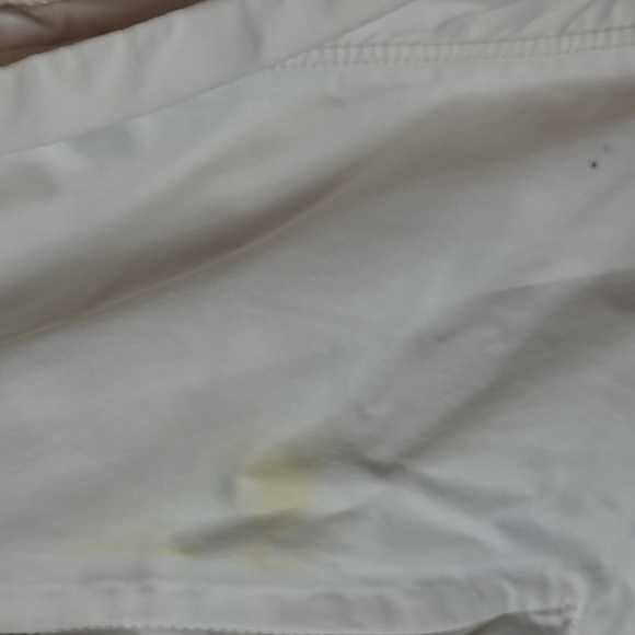 The north face cream arctic parka M very good condition except stains - Picture 12 of 13